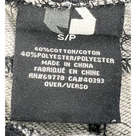 Athletic Shorts Mens Small Black Gray Drawstring Sportswear Loungewear Active - Picture 5 of 8